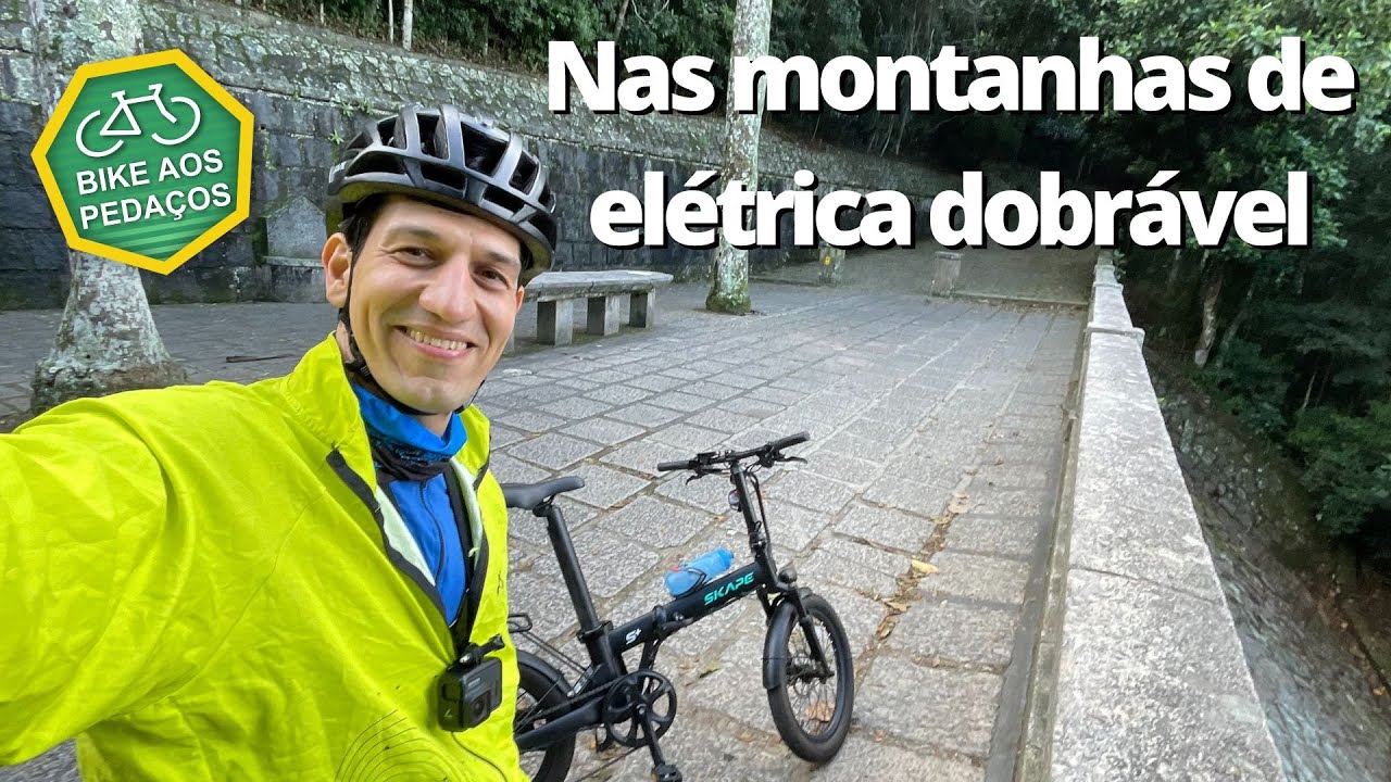Subindo e descendo a Mesa do Imperador com a elétrica dobrável Skape S+