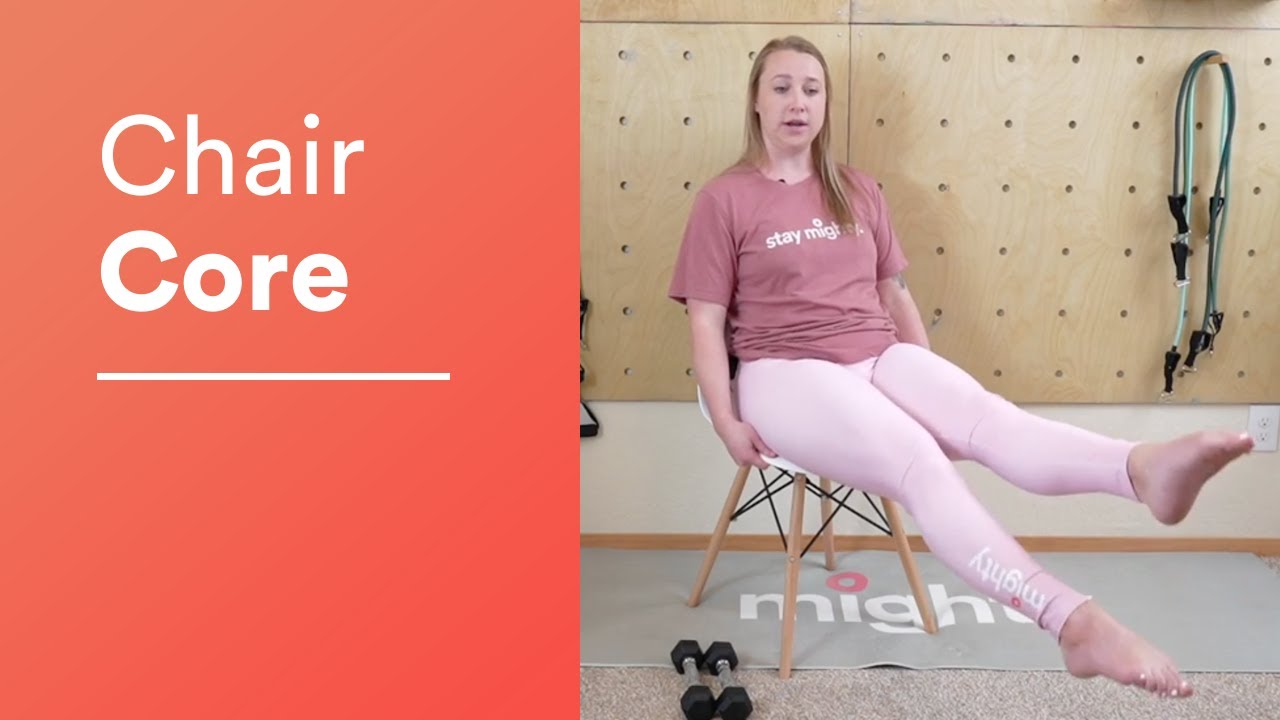 Best Chair Exercises for Abs - Low Impact, Beginner Friendly, Belly Fat Burner