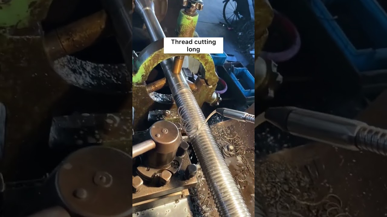 Mastering Long Thread Cutting with Lynet on Traditional Lathes