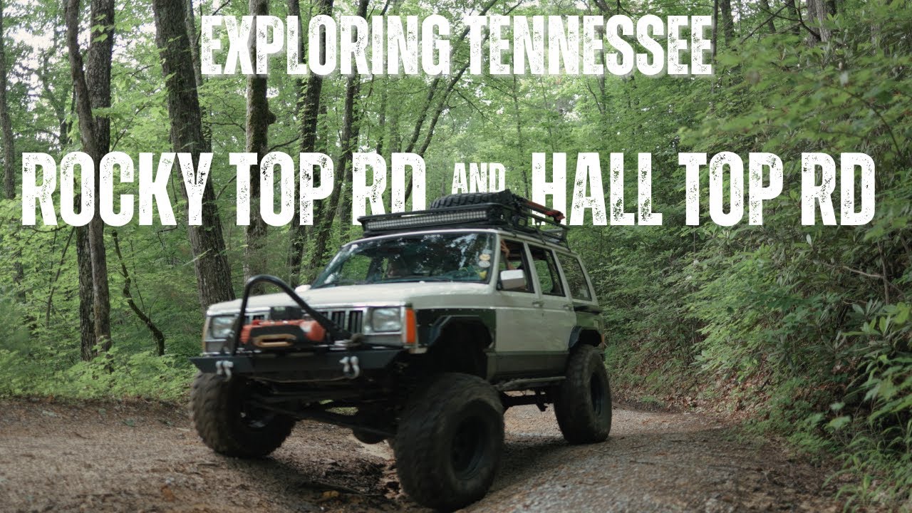 Can we get 6 rigs, 10 adults, 15 kids and a dog to the top of Rocky Top Road and Hall Top Road?