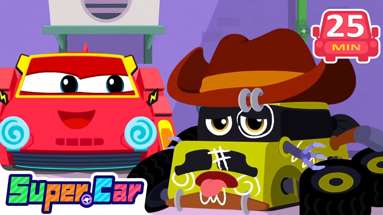 The Sneaky Bandit Car Strikes Again! 🚘😼 | Rescue Adventures & Car Cartoons | SuperCar