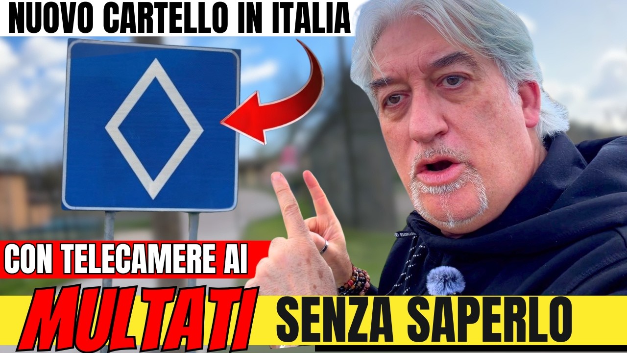 🚨 ATTENZIONE: Nuovo Segnale Stradale + Telecamere AI: Multati Senza Saperlo in Tutta Italia!