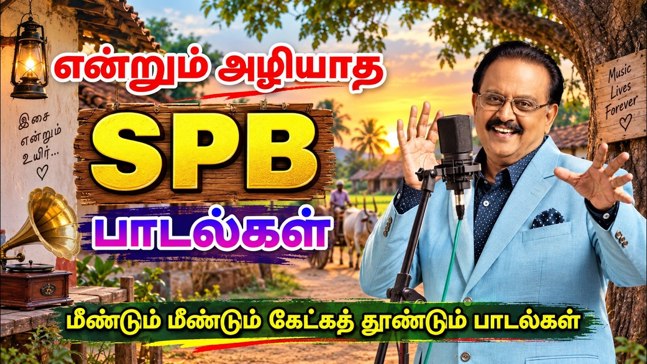 என்றும் SPB யின் பாடல்கள்  💖 Tamil Romantic Melody 2026 🎶 | Tamil Love New  Songs ❤️
