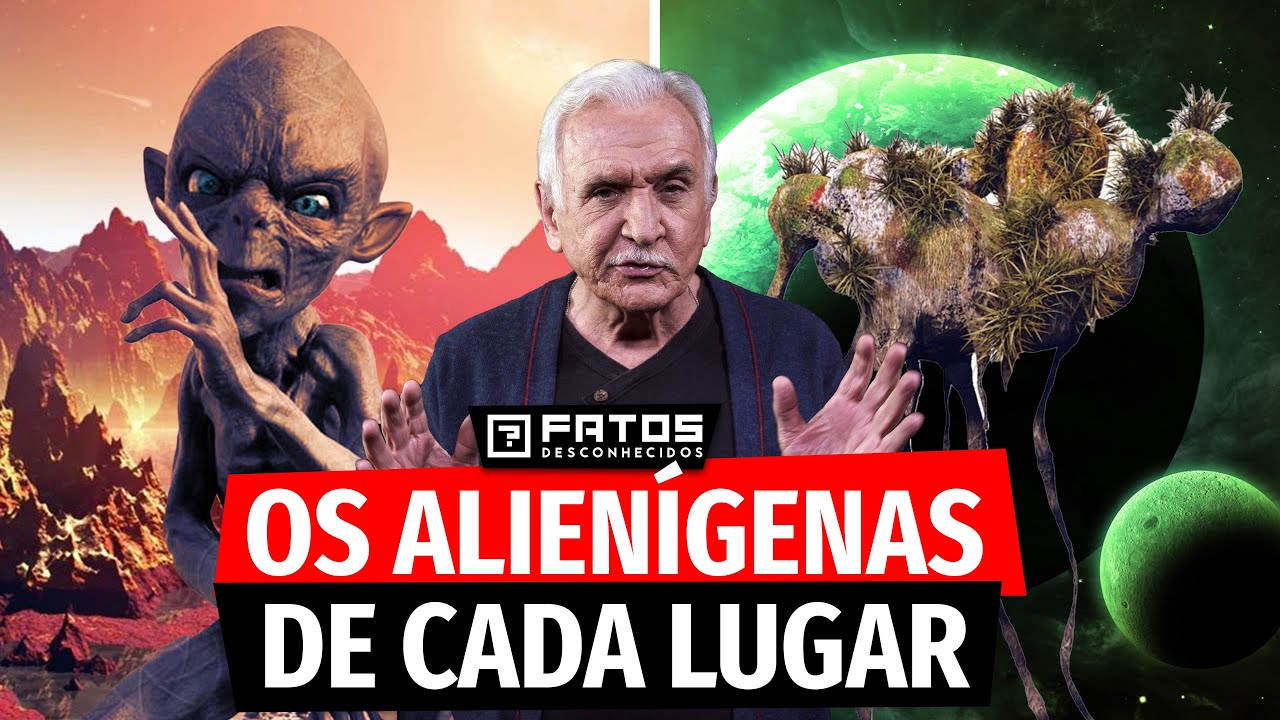 De que forma seriam os habitantes de cada planeta do sistema solar?