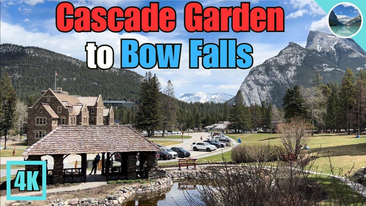 Banff Walk 🇨🇦 Cascade of Time Garden to Bow Falls
