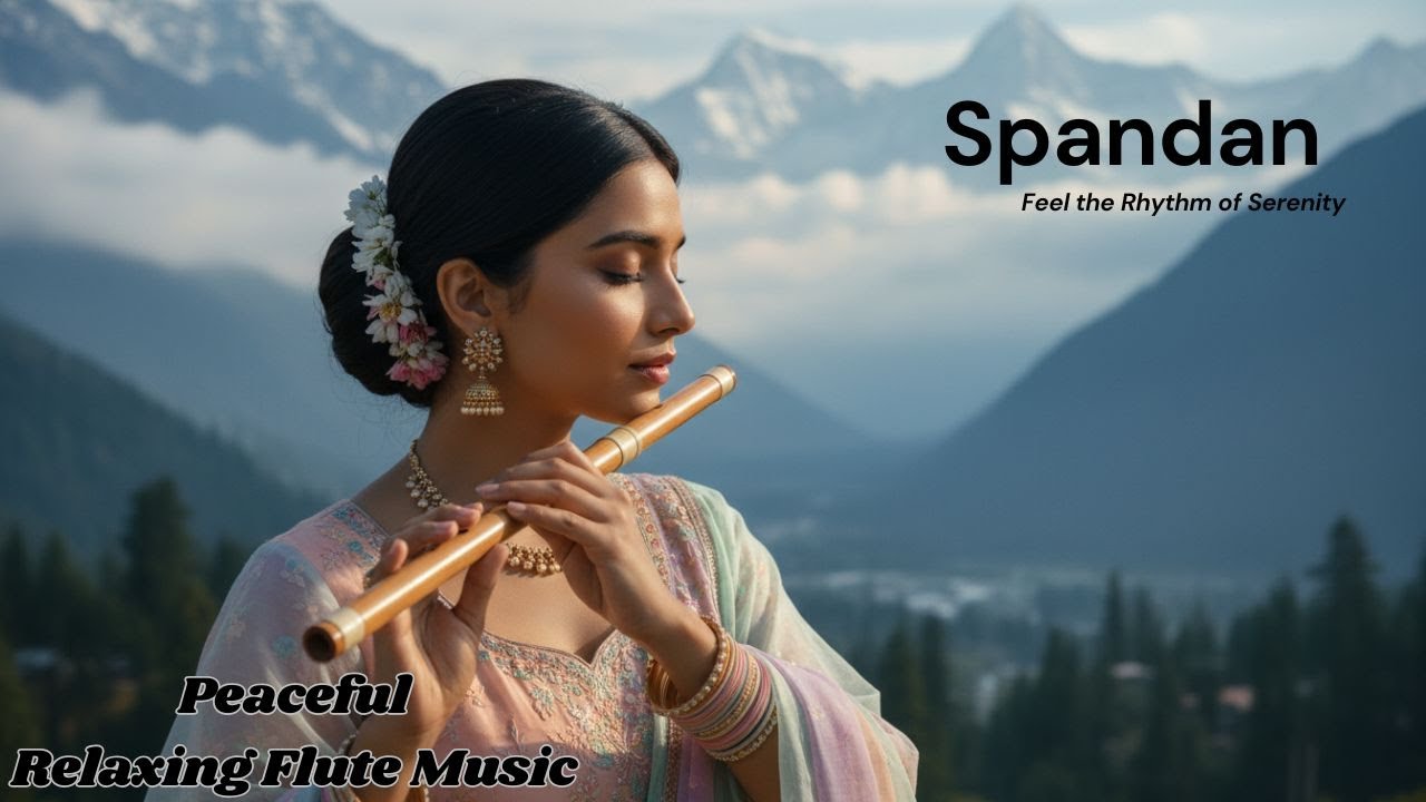 Spandan - Indian Classical Instrumental Flute Music | Peaceful, Relaxing, Soul Touching | Flute #264