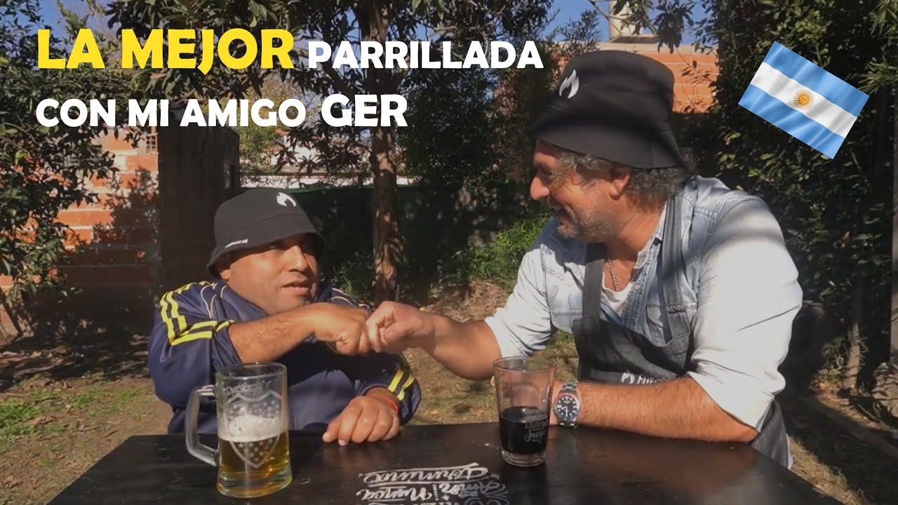 costillar a la salmuera y boga al Roquefort con mí amigo @CocinandoconGer