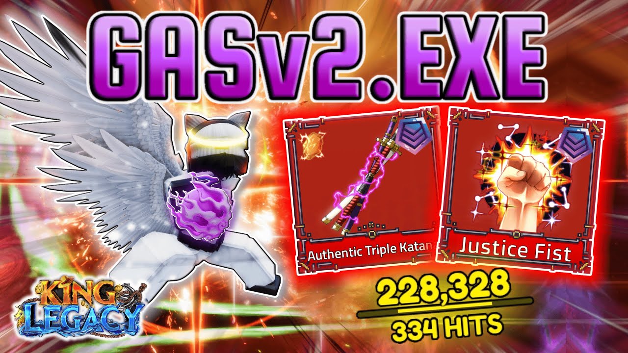 Use this OP GAS BUILD before they NERF it! | King Legacy [Update 9]