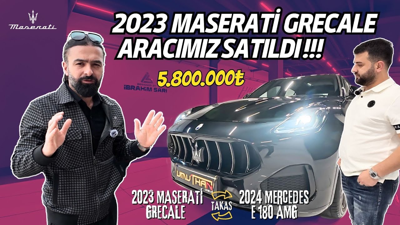2023 MASERATI GRECALE 2.0 HYBRID GT | Bir İtalyan SUV Efsanesi❗