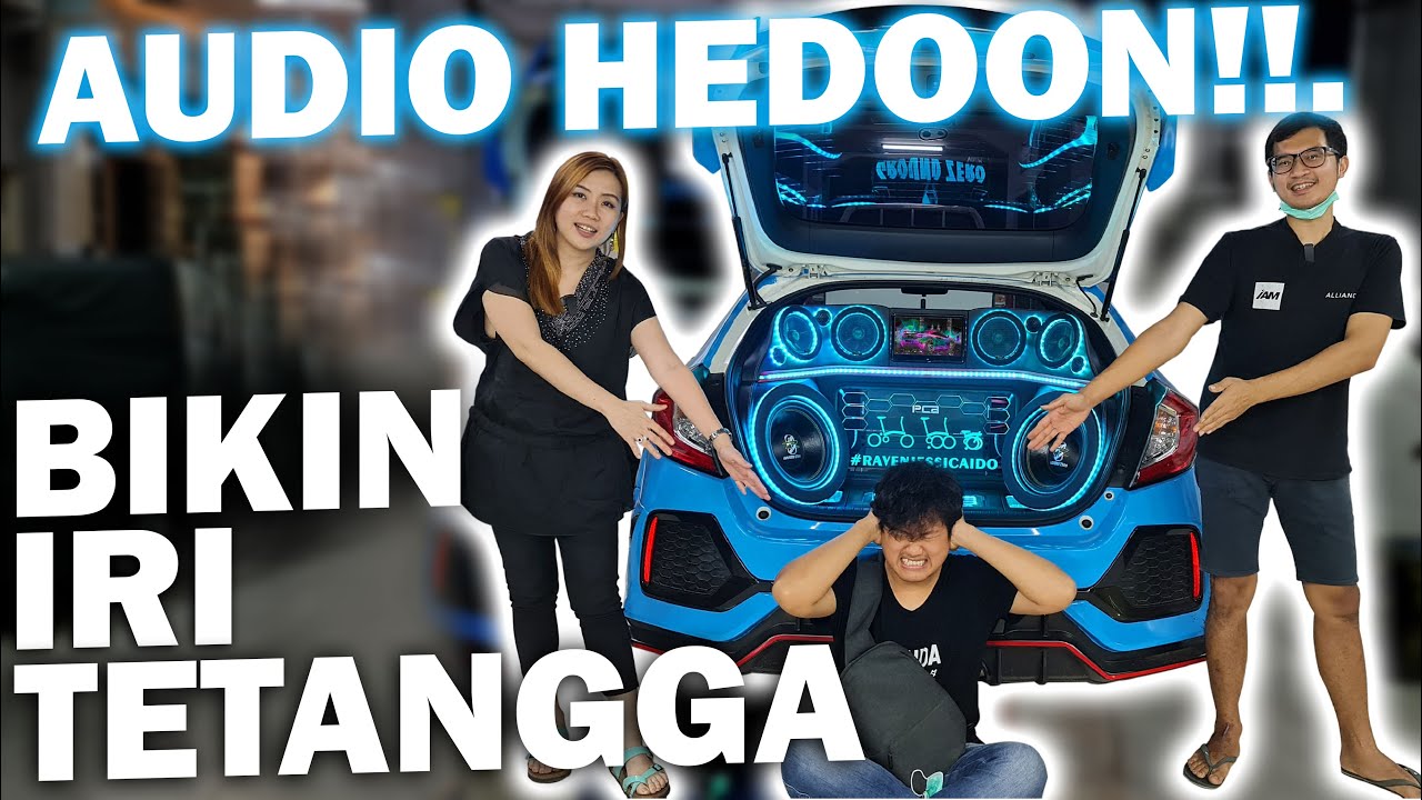 EXCLUSIVE! AUDIO HONDA CIVIC TURBO DI BIKIN FULL MODIF ALA SQL I GROUND ZERO VENOM CRESCENDO HELIX