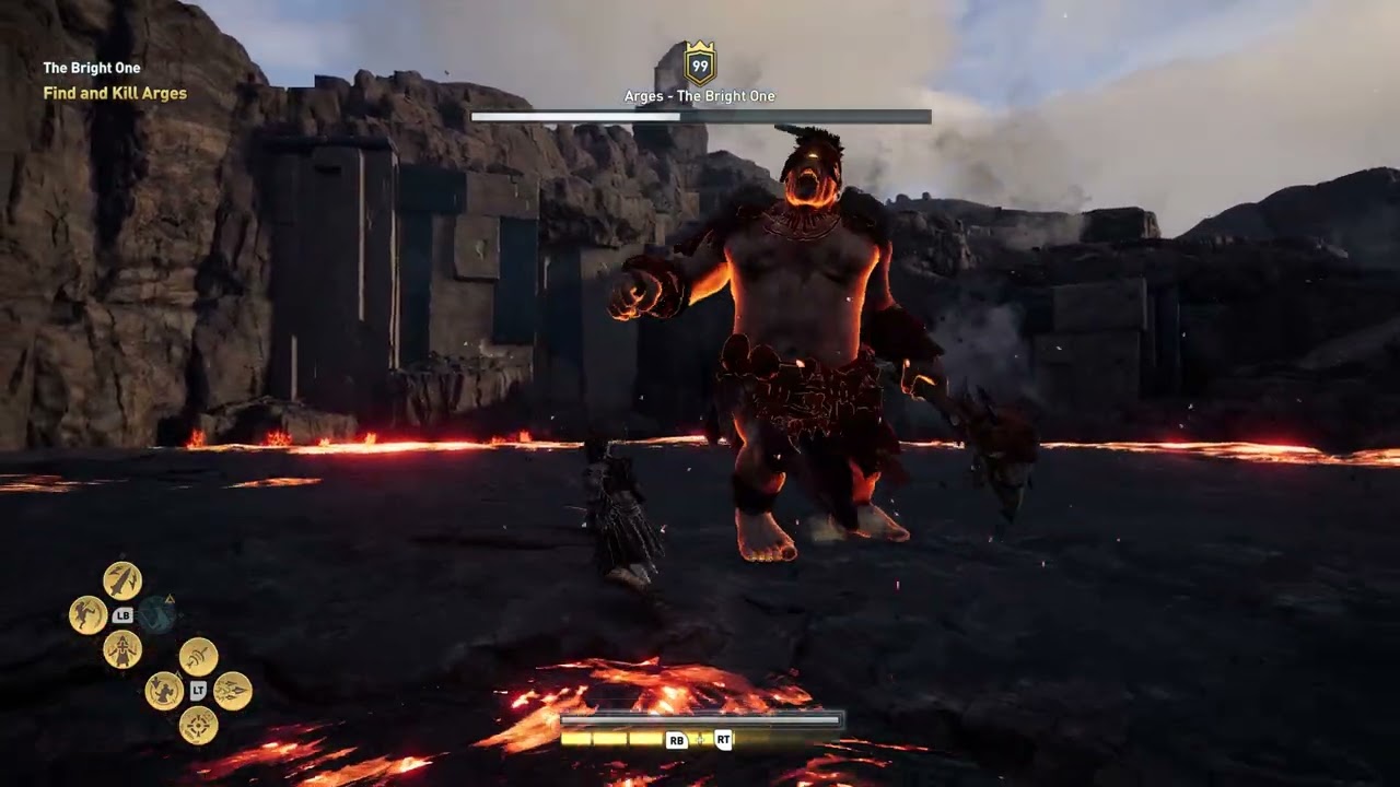 The Easy Way I Beat Arges, the Bright One - Assassin's Creed Odyssey -