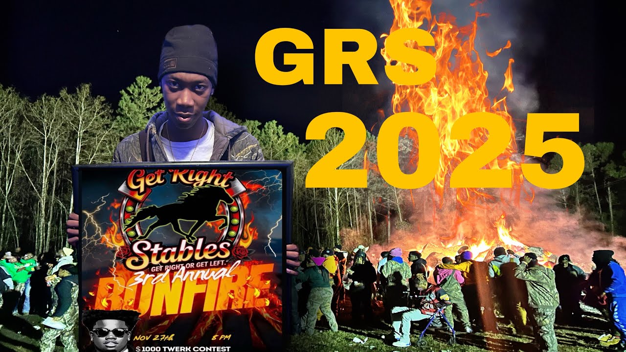 GET RIGHT STABLES !! Bonfire vlog 🔥