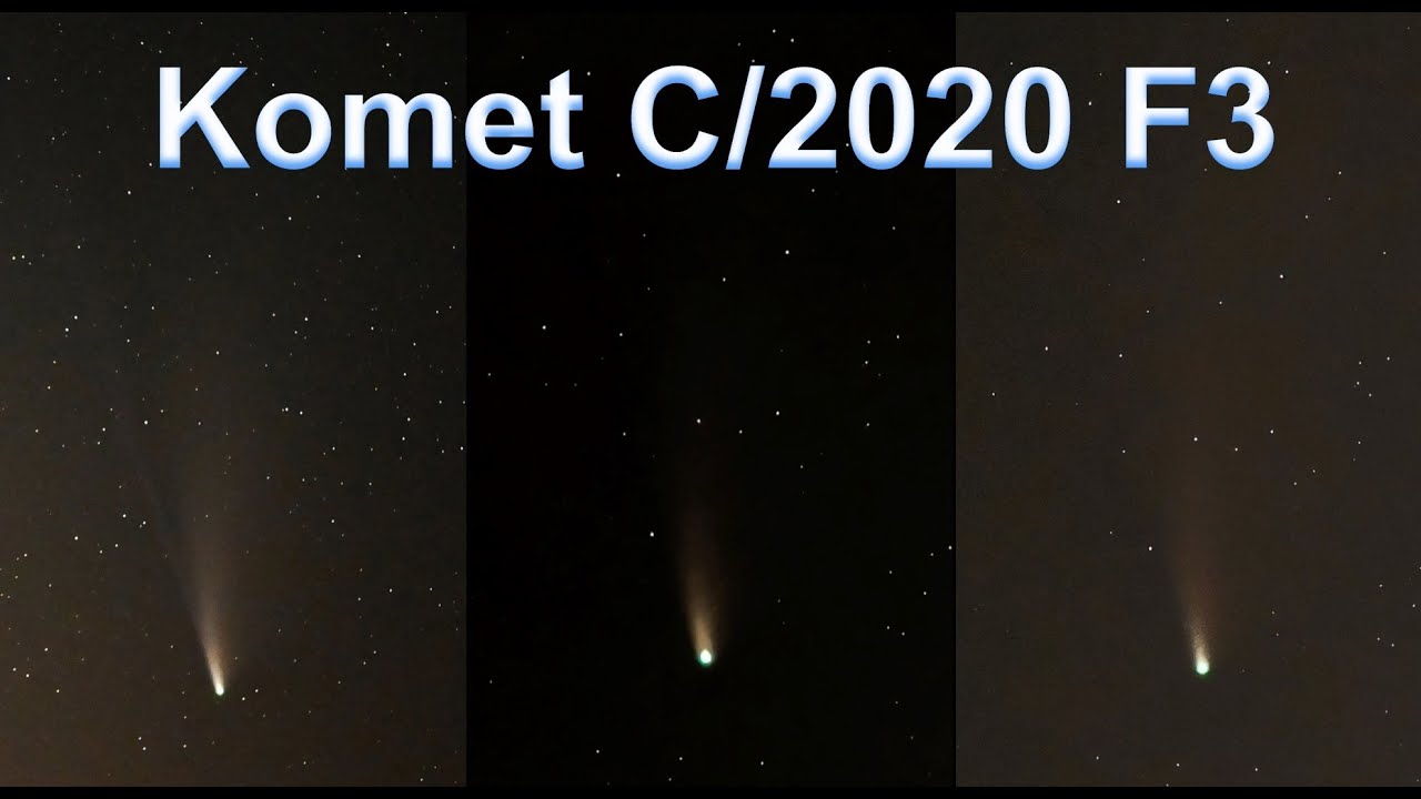 Komet C/2020 F3 l 10.000 Fotos in 73 Sekunden l Timelapse Komet