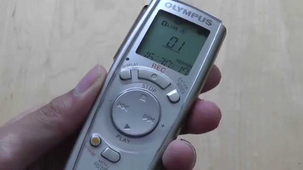 Olympus Digital Voice Recorder (VN-1000) Review: