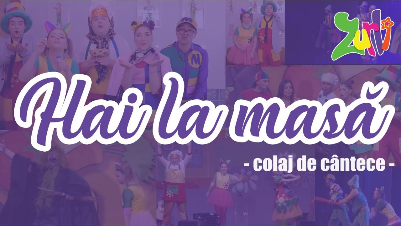 Gașca Zurli - Hai la masă (colaj de cântece) #gascazurli #cantecepentrucopii #cantecegradinita