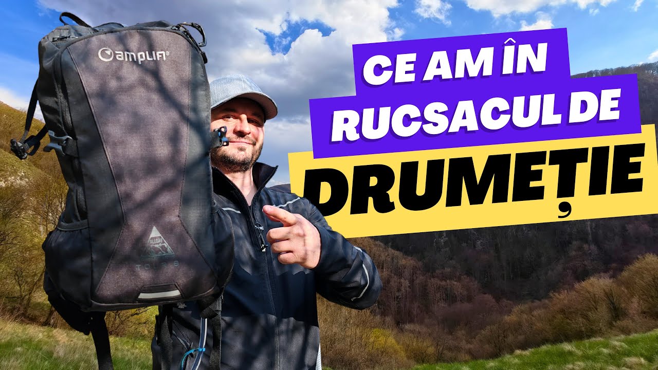 RUCSACUL DE DRUMEȚIE - NECESARUL de supraviețuire pentru o zi pe munte - Cavaleria.ro