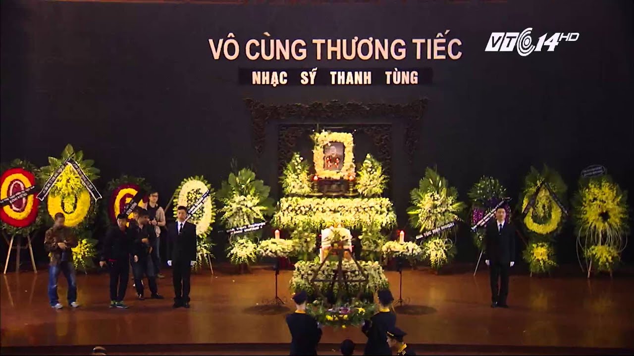 (VTC14)_Nhiều nghệ sĩ đưa tiễn nhạc sỹ Thanh Tùng