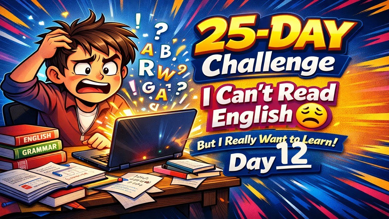 ২৫ দিনের ক্লাস আমি ইংলিশ রিডিং পারি না Day-12 #englishwithjayanta #readingeanglish