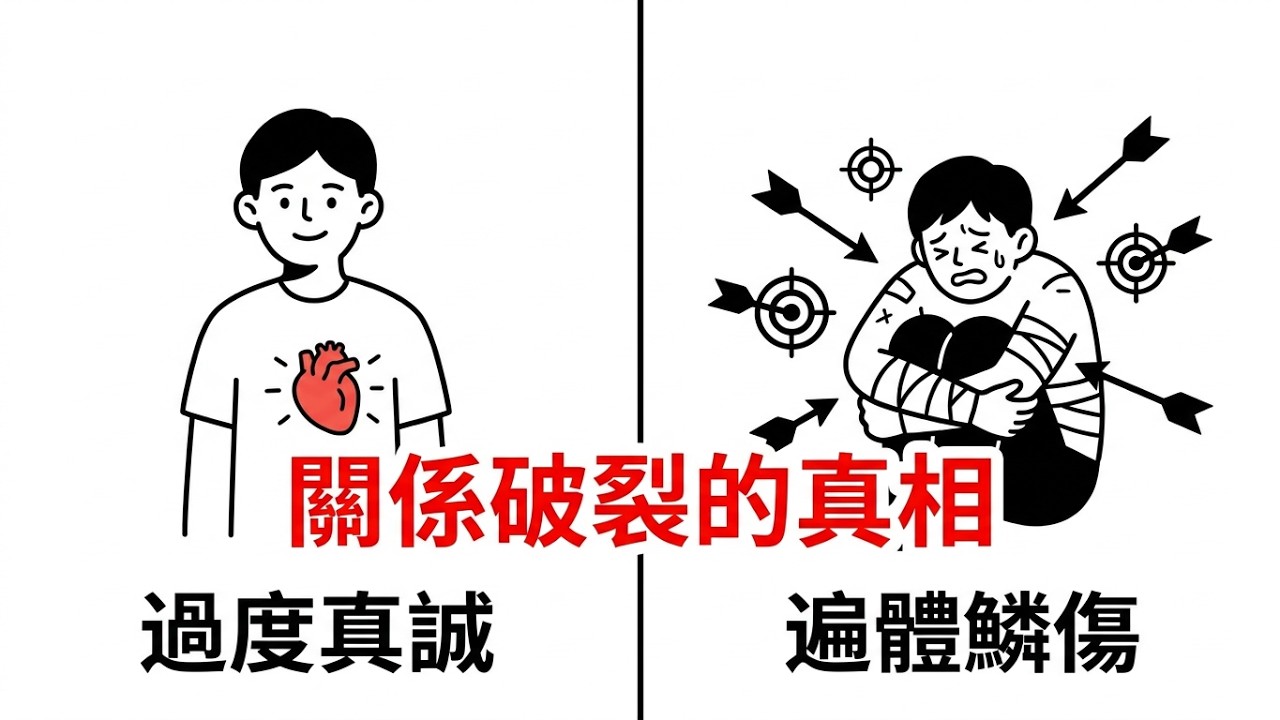 很多關係的破裂其實是過於真誠