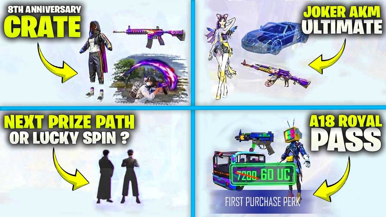 A18 Royal Pass Full Details 😍 Next Prize Path + Lucky Spin Fool M416 | PUBG Mobile