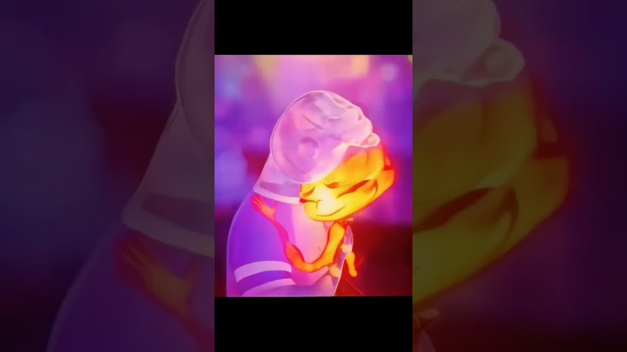 Wade & Ember kiss✨ #pixar #elemental #disneypixar #kiss #fypシ #viral