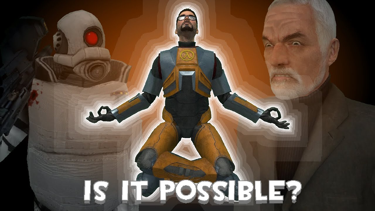 Можно ли пройти Half Life 2, не убив ни одного врага?