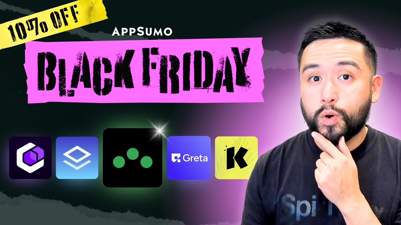 ОТКРЫТ МОЙ ЛУЧШИЙ ВЫБОР для AppSumo Black Friday Drop #4!