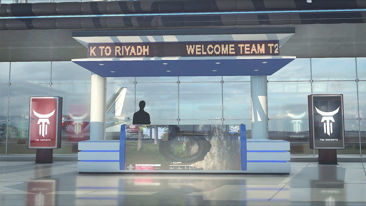 TEAM T2K TRAVELLING RIYADH - ANIMATED INTRO