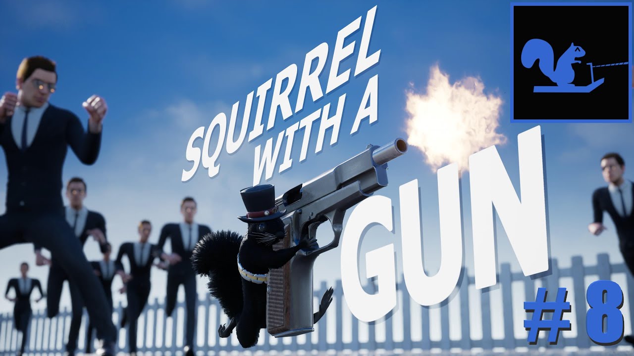 NAUTICAL SQUIRREL (Squirrel With A Gun #8)