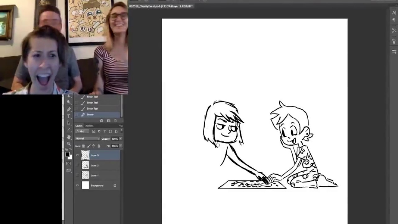 Cartoons vs. The Forces of Evil! Charity Drawathon