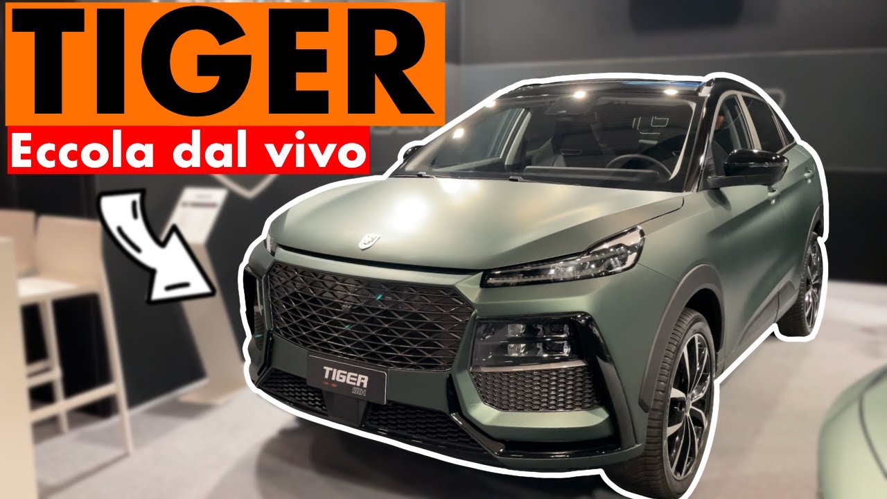 DR Auto: ecco il marchio TIGER con tre nuove vetture