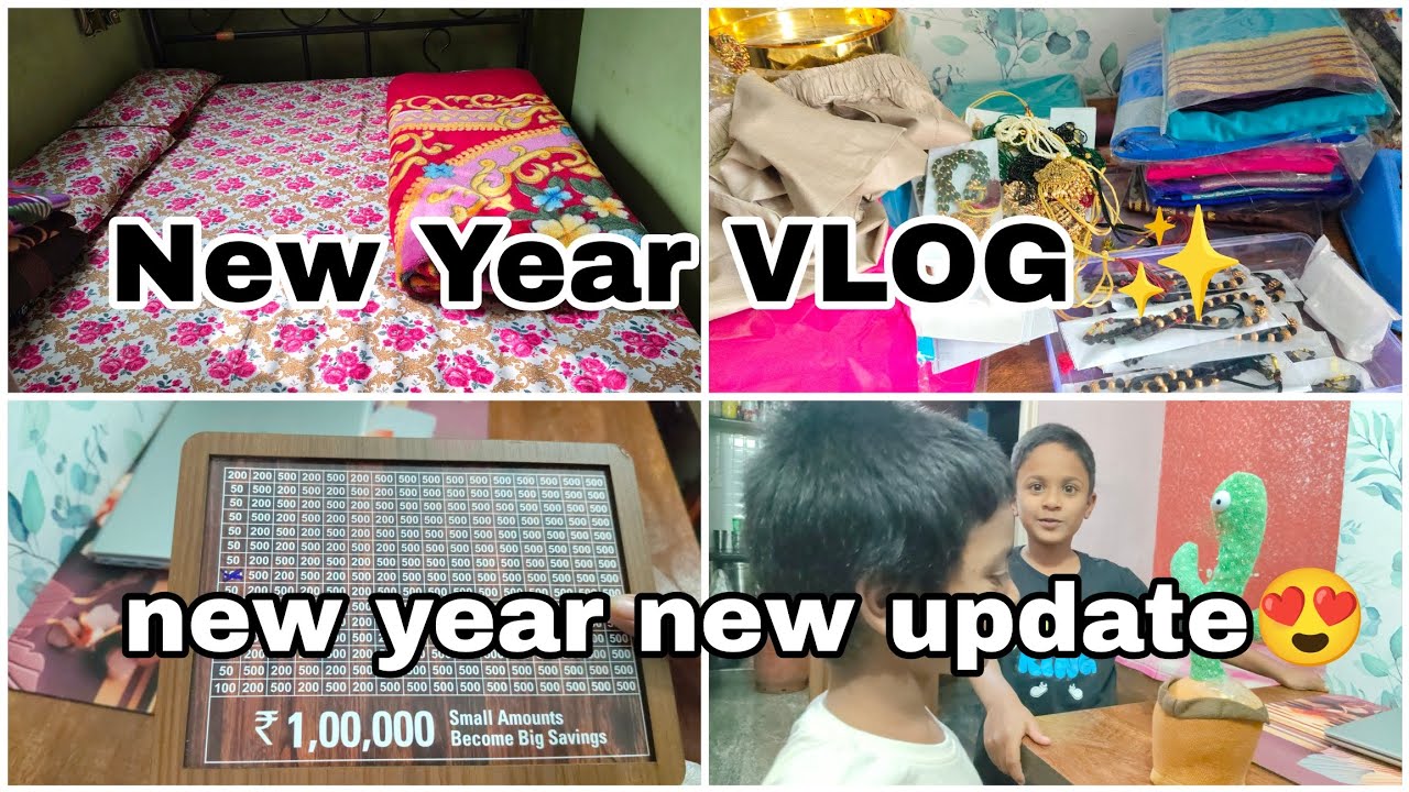 || VLOG ||  || New Year  VLOG ||new year newupdates and new collections😍🫶🏻😍||subscribe ✨|| #minivlog
