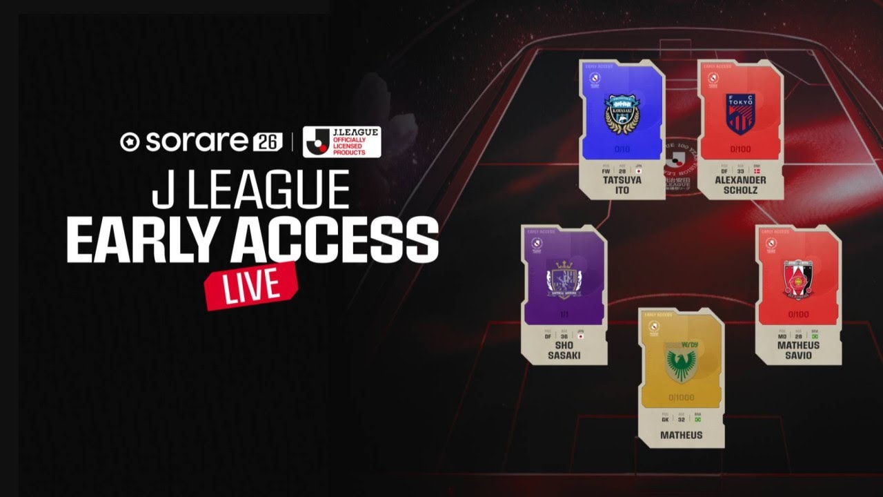 J.League Is Back on Sorare: Early Access Cards, New Competition & What to Know