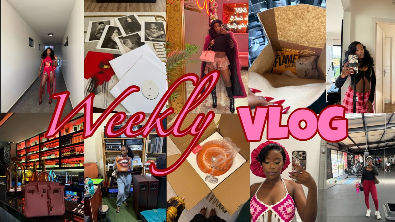 WEEKLY VLOG: got a vinyl turntable💿, Ciel lounge night, letting you guys into my life, I'm outside🍸🍽