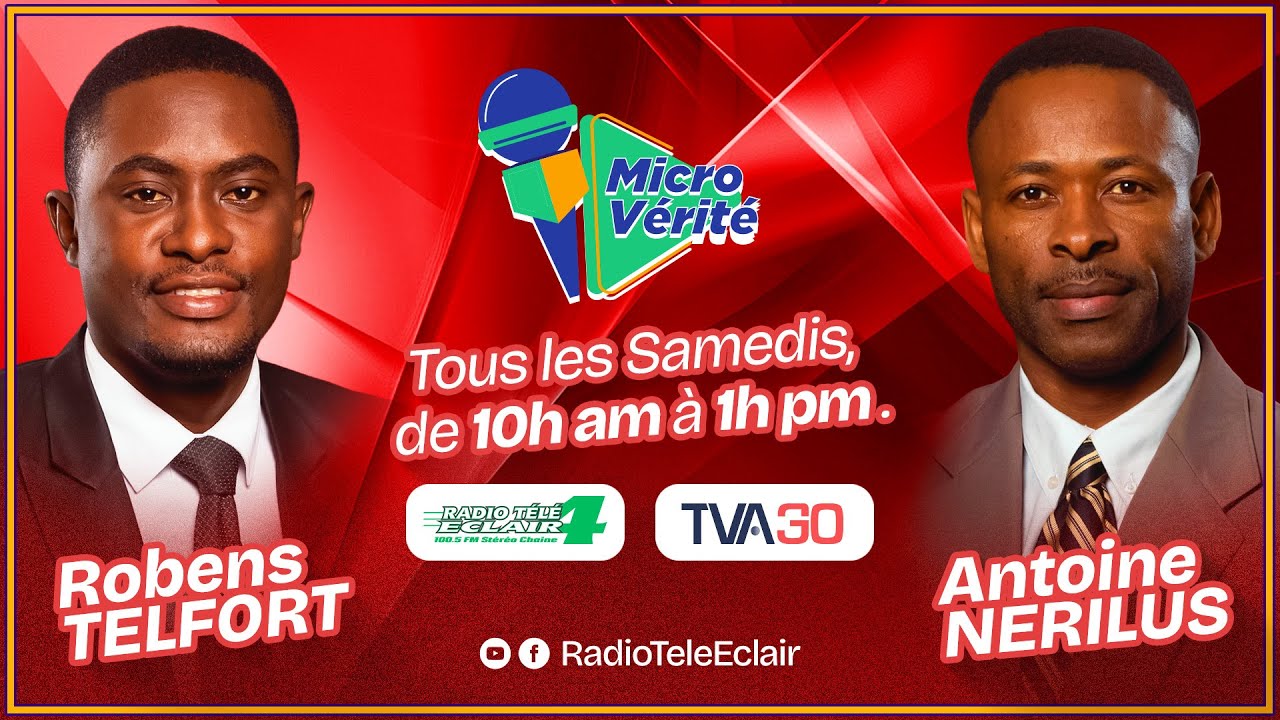 MICRO VÉRITÉ ÉDITION SPÉCIALE ( 31 JANVIER 2026 ) Radio Télé Éclair