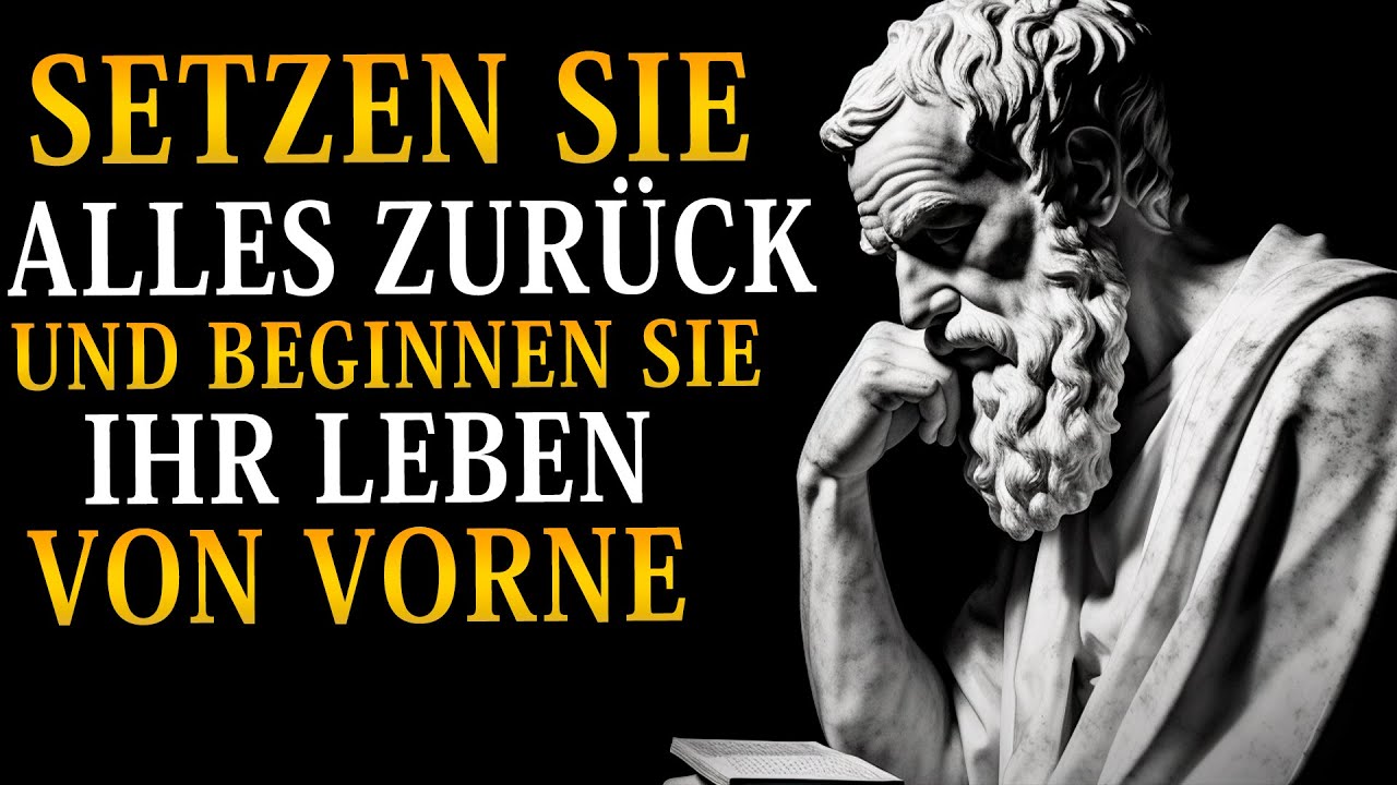 Verschwinden, um sich weiterzuentwickeln: Beginnen Sie Ihr Leben von Grund auf neu | Stoizismus