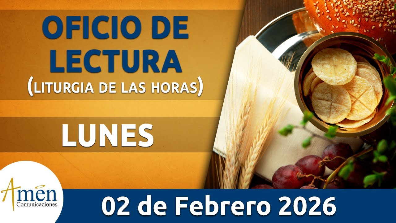 Oficio de Lectura de hoy Lunes 2 Febrero de 2026 l Padre Carlos Yepes l Católica l Dios