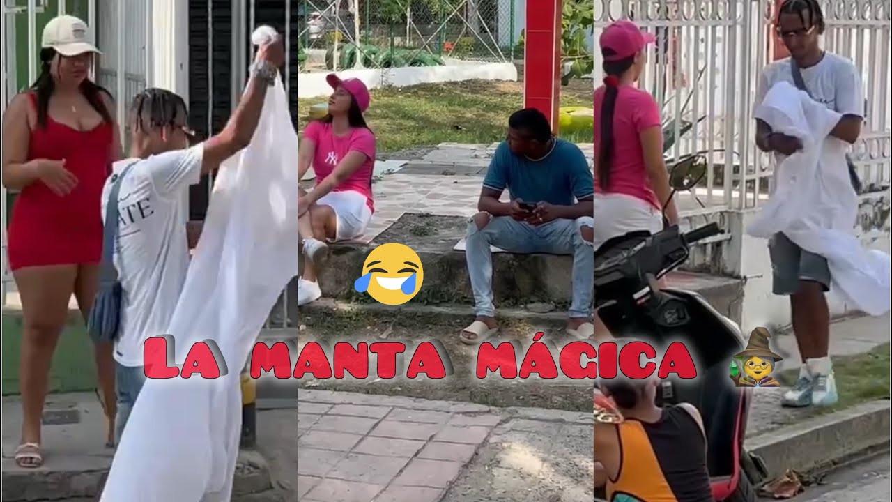 La manta misteriosa 🤣 #viral  #funny 