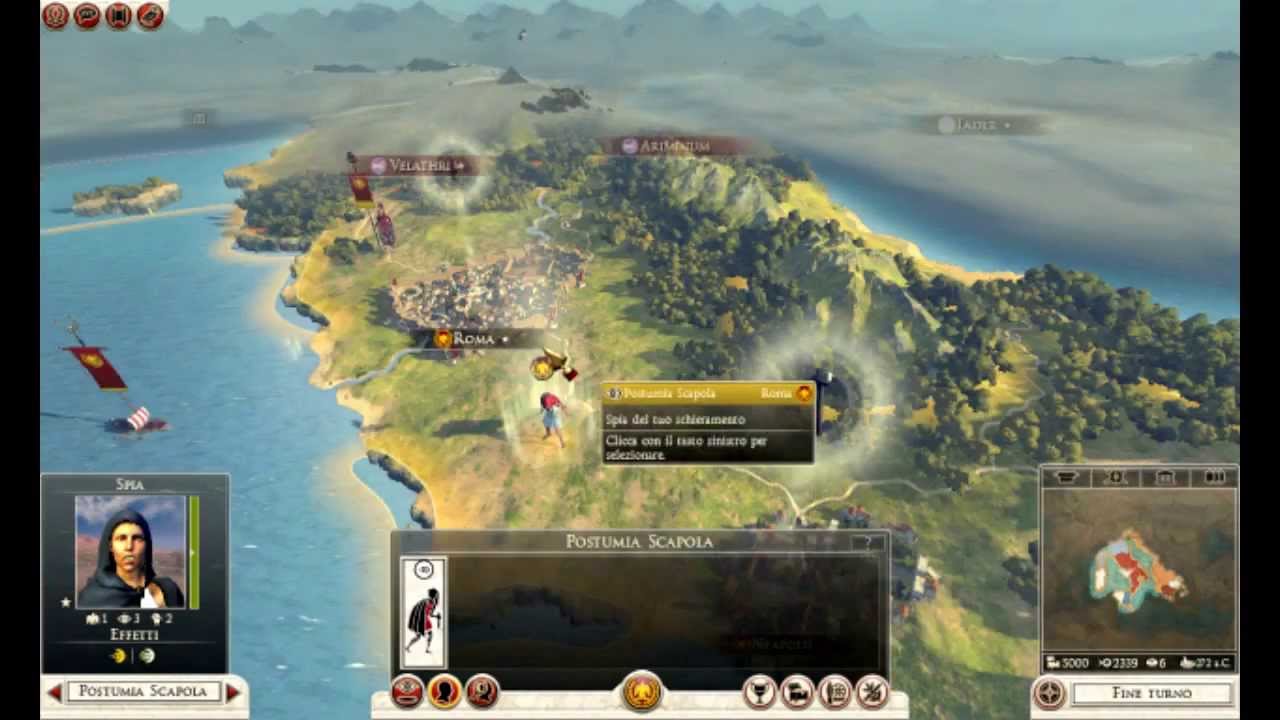 Rome II Total War Gameplay Ita ep.1 - Roma Imperat