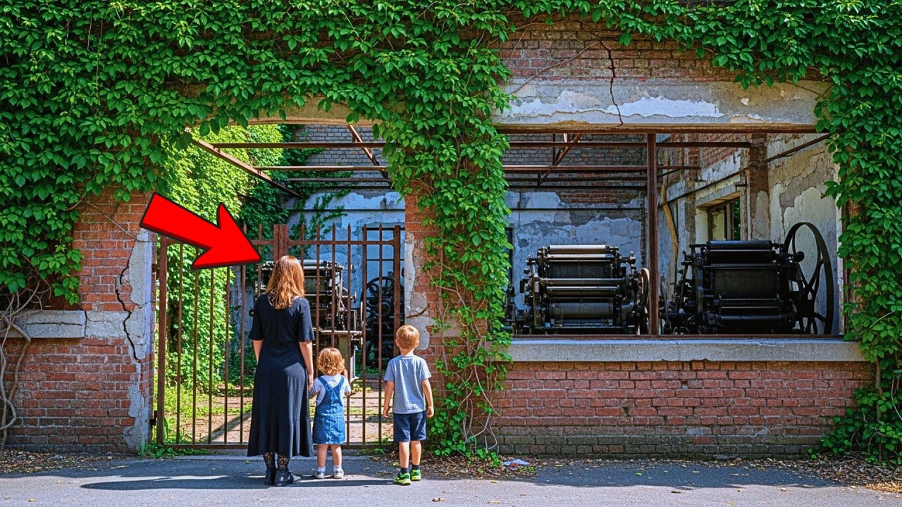 The Widow Moved into the Old Print Shop — And Inside a Machine Found Hidden Gold