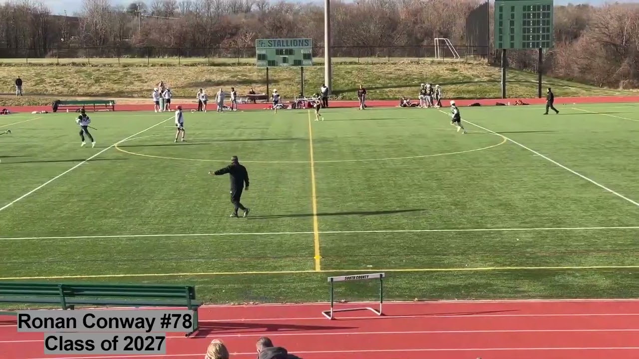 Ronan Conway #78,  Class of 2027 - Defense, Fierce Nation, WSHS JV Lacrosse