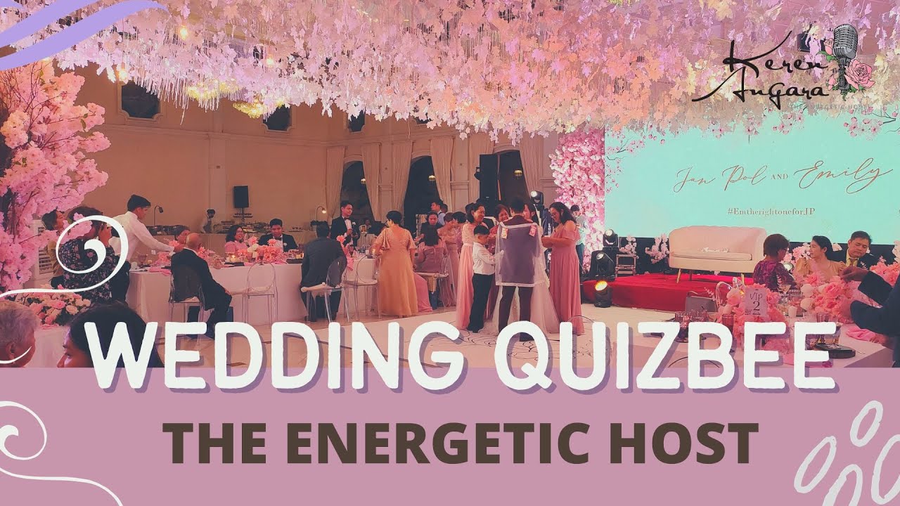 Wedding Game Ideas  | Wedding Quizbee to Keep Guests Entertained | The Energetic Host