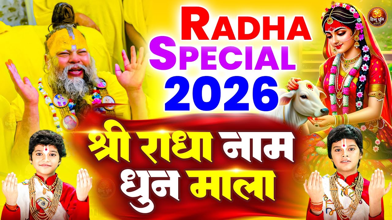 Radha Naam Jaap Non Stop | Radhe Radhe Jap Meditation | राधा नाम जाप 🙏 | Radha Naam Chanting