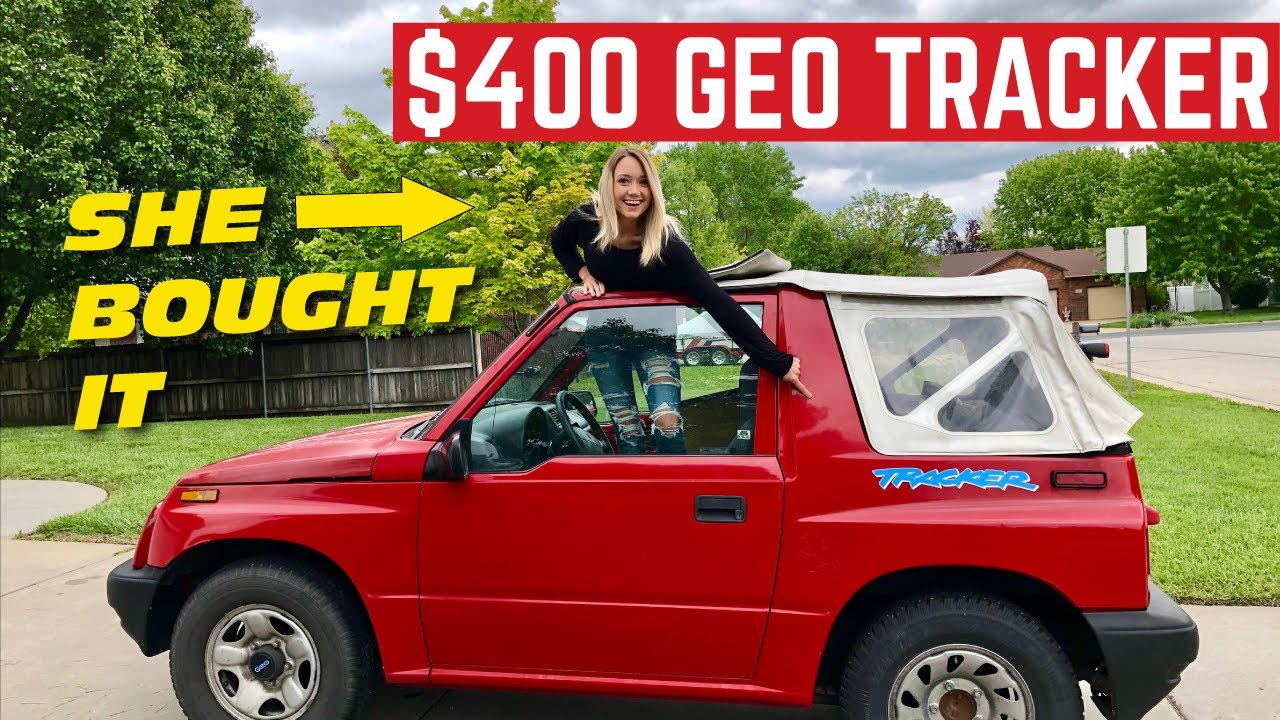 I BOUGHT A CHEAP Geo Tracker For $400 But It's Been DESTROYED