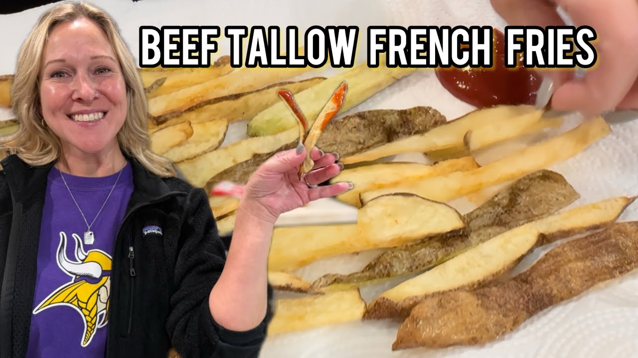 How To Make AMAZING Beef Tallow French Fries! 
