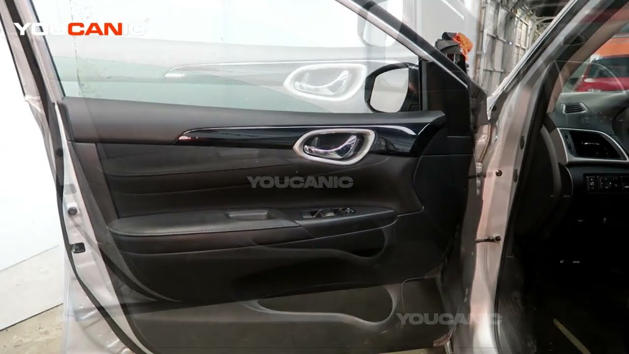 Nissan Sentra 2013–2019 — как снять внутреннюю панель двери