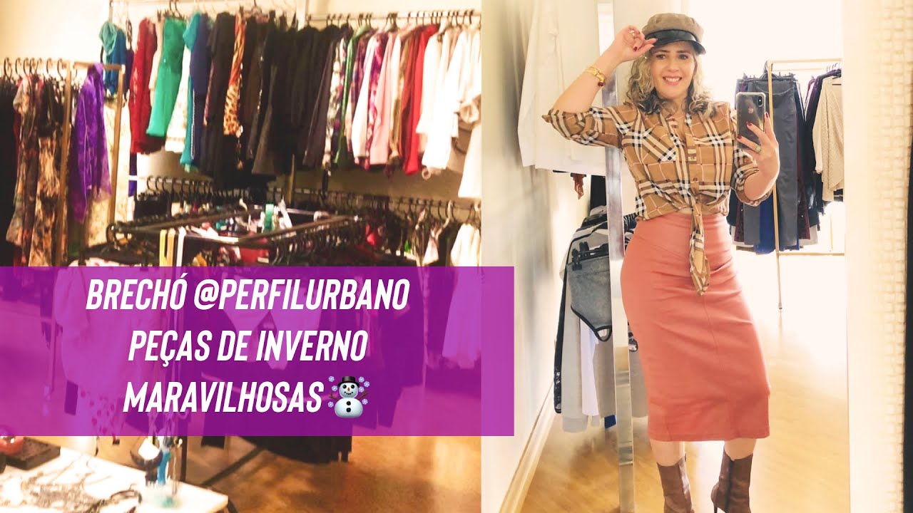 Brechó em Curitiba| Olha esses casacos de inverno 😱 Eliane Paul