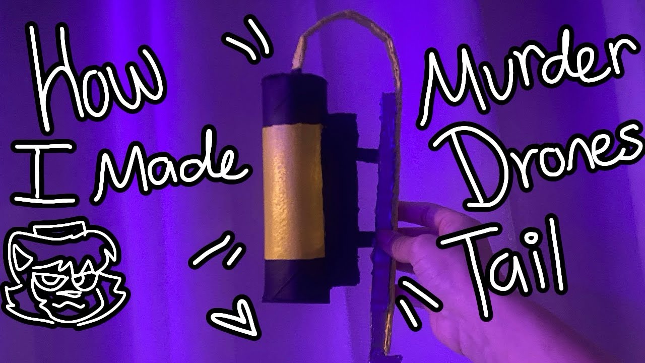 How to create a Murder Drones tail