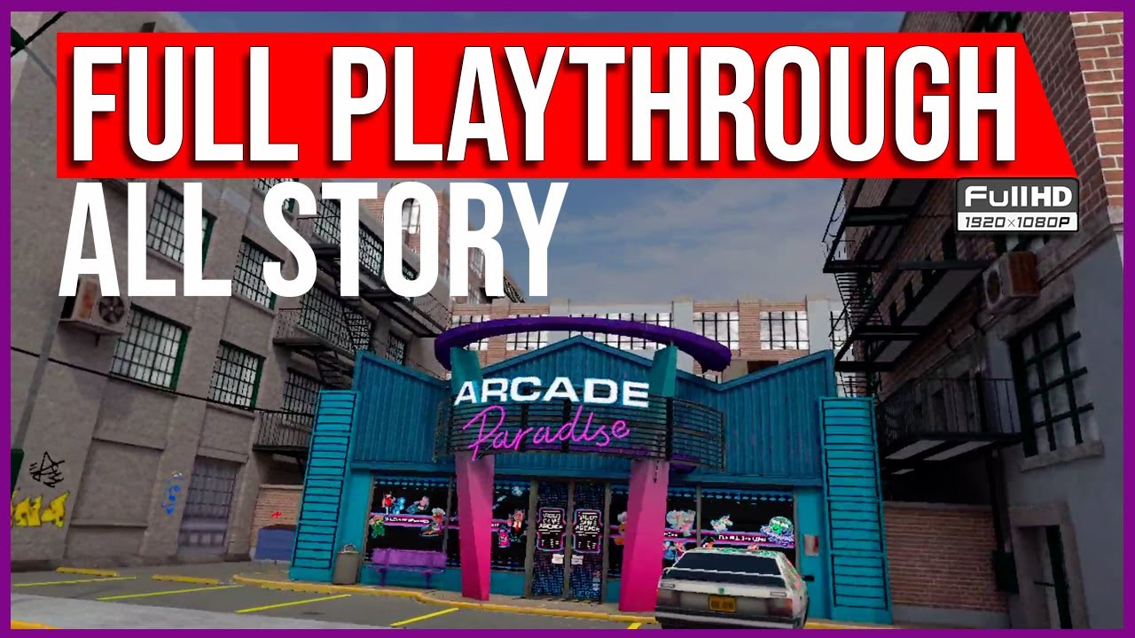 Arcade Paradise VR | FULL STORY | COMPLETE PLAYTHROUGH | META QUEST | SILENT PLAYER | NO COMMENTING