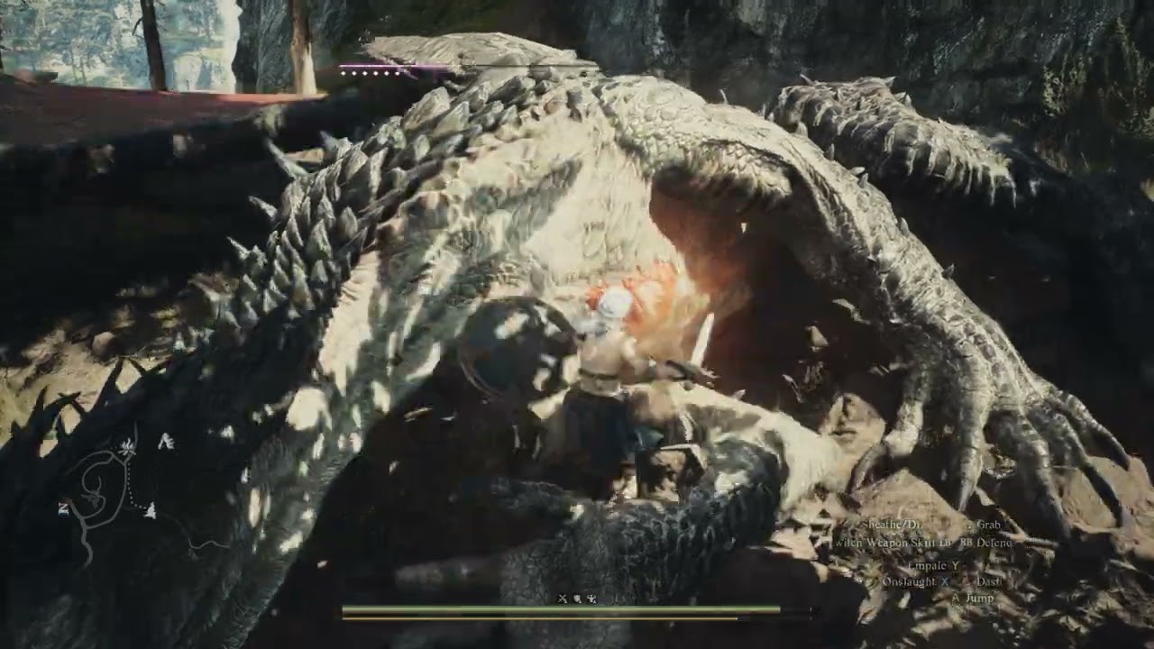 Solo Fighter gameplay vs Drake | No Damage - Dragons Dogma 2